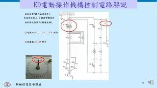 教育訓練 變壓器OLTC電動操作機構控制與保護迴路