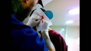 Alargando a orelha de 0 para 10 mm - Ink tattoo studio