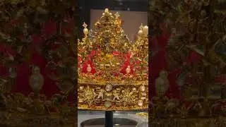 ￼Christian IV&rsquo;s CROWN 👑 from 1596 is loaded with countless real precious stone # Denmark 🇩🇰