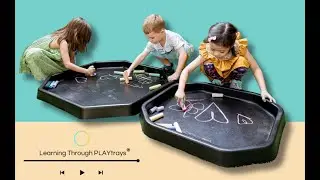 Small Tuff Tray & Chalkboard in One: Learning Through PLAYtrays&reg; USA