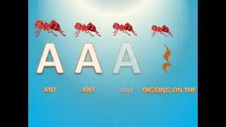 Ant Song ( Open strings)