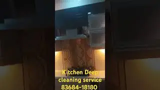 Professional Kitchen deep cleaning service in Gurugram by urban company#urbancompany#balconycleaning