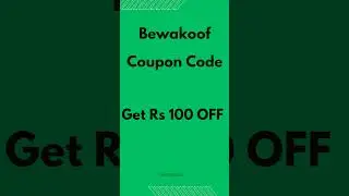 Bewakoof Coupon Code Today 100 off #discountcode #promocode #coupon #couponcode