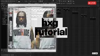 HOW TO MAKE  beat for HXG | fl studio tutorial