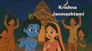 Krishna Janmashtami Story for Kids | Birth of Lord Krishna | Moral Story in English