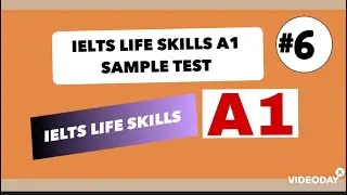 IELTS LIFE SKILLS A1|SAMPLE TEST|SPEAKING AND LISTENING