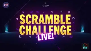 Live Word Scramble Challenge &mdash; Can We Finally Beat Level 21 Together?