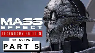 MASS EFFECT LEGENDARY EDITION Walkthrough Gameplay Part 5 - (4K 60FPS) 3090 RTX Max Settings