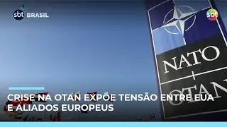 Declara&ccedil;&otilde;es dos EUA sobre Groenl&acirc;ndia exp&otilde;em crise interna na OTAN | #SBTBrasil