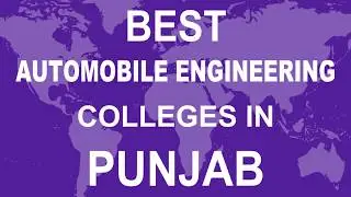 Best Automobile Engineering Colleges in Punjab