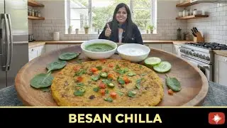I Tried Tasty & Healthy Mix Veg Besan Chilla