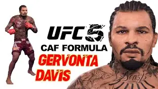 Как создать Джервонту Дэвиса в UFC 5 (формула CAF)