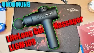 Unboxing of LifeLong Gun Massager Machine with 7 Head Attachments LLGM109 #unboxing #massagetherapy