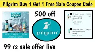 pilgrim buy 1 get 1 free sale coupon code || pilgrim discount code || pilgrim buy 1 get 1 free 