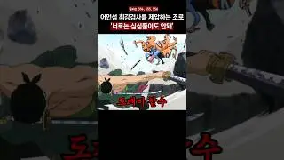 어인섬 최강검사를 일격에 제압하는 조로