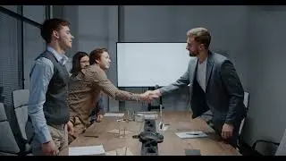 Startup Business | Executives Shaking Hands | 4K Free Stock Videos | Royalty Free Stock Footage