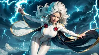 Storm X-Men Fashion Cosplay Marvel Comics [Ai 4K] #storm #xmen #marvelcomics #cosplay #fashion