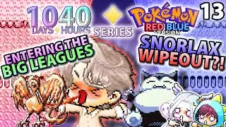BRUTE FORCING Through The BIG LEAGUES?! | Episode 13 | Pokemon Red/Blue