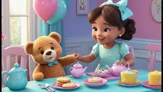 Baby Tia Eats a Cookie | Cute Toddler Snack Time Song | Fun Kids Rhyme for Little Ones