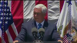 Vice President Speaks on Coast Guard Drug Bust (2019) 🇺🇸