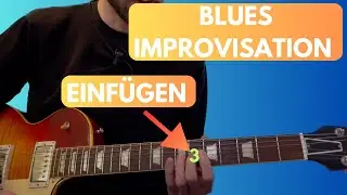 Verbessere deine Blues Improvisation auf der Gitarre indem du diesen Ton zur Pentatonik hinzufügst!