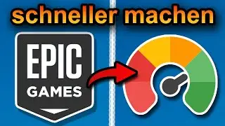 Epic Games l&auml;dt langsam runter 2025 (schnell & einfach) | Epic Games Download schneller machen