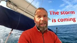 Trying to escaping the storm: Sailing in the North Sea to beautiful Egersund S23 E26