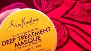 SheaMoisture Raw Shea Butter Deep Treatment Masque -REVIEW
