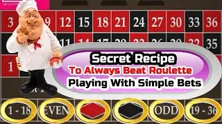 Secret Recipe To Always Beat Roulette Playing With Simple Bets &clubs;️