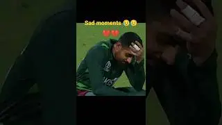 babar azam sad status😥|pakistan team sad status|cricket shorts #viral #trending #shorts