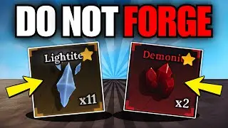 10 ошибок в прохождении игры, которых следует избегать в The Forge Roblox