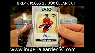 BREAK #5656: 15 BOX 2024-25 #upperdeck CLEAR CUT HOBBY NHL HOCKEY CASE BREAK