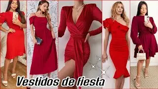 30 ideas de Vestidos rojos para fiestas ❤️
