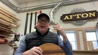 Round Cutting Board with Braid Inlay