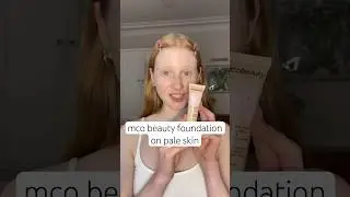 mco beauty foundation on fair skin !!