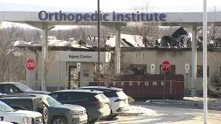 The aftermath of hospital fire in Dickson City
