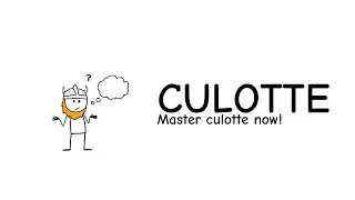 How to Say 'culotte' Instantly (Native Speaker Trick)