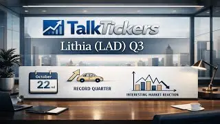 Lithia Motors Q3 2025 Earnings Beat Expectations But Stock Falls