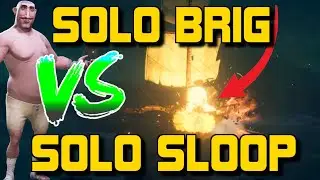 How to Solo Sloop a Solo Brig - And Survive in Sea of Thieves