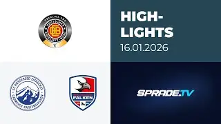 16.01.2026 - Highlights - SC Riessersee vs. Heilbronner Falken