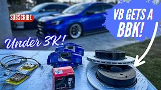 BIG BRAKE KIT 22+ WRX Part 1