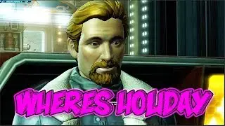 SWTOR Onslaught - Ask Tharan Cedrax About Holiday (Jedi Consular)