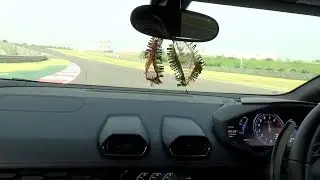 ONBOARD Lamborghini Huracan HOT LAPS on Buddh International Circuit - India