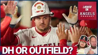 DILEMMA: Mike Trout's Health at Risk as Angels' Center Fielder | Is He Better in the Field Than DH?