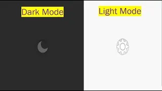 Animated Dark Mode|CSS Dark Mode
