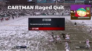 Cartman Raged Quit ( Madden 17 Funny Moments/Fails )