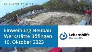Geb&auml;udefilm Werkstatt-Neubau in B&ouml;fingen