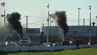 Fast Racing Diesel Trucks - Final Round - Napierville Dragway 2024