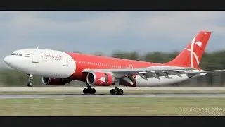 Airbus A300-600 EP-FQM | Qeshm Air | Мягкая посадка в аэропорту Санкт-Петербурга