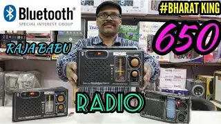 BHARAT ELECTRONICS BEST RADIO WITH BLUETOOTH ONLY-650,No.9310585362,9213831053